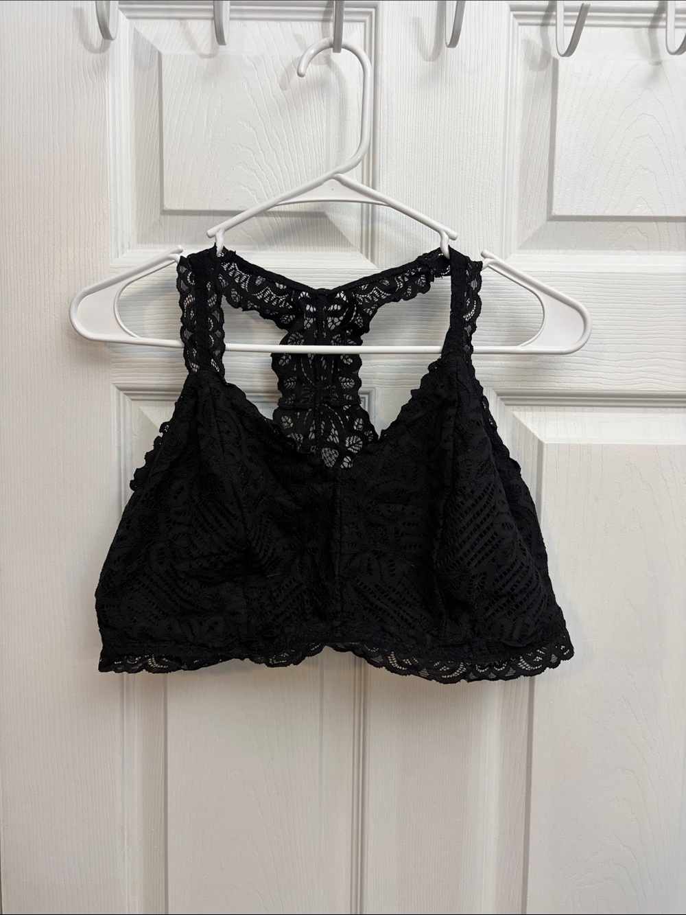 Maurices Black Lace Racerback Bralette - Soft Wireless